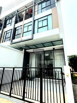 Townhouses for sale วิทยาลัยเทคนิคมีนบุรี : For Sale Townhouse/Townhome  , Trio Rom Klao , Min Buri , Min Buri , Bangkok , CX-152441 ✅ Live chat with us ADD LINE @connexproperty ✅