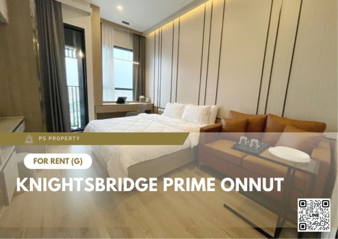 For Rent ✨ Knightsbridge Prime Onnut ✨ Fully furnished with appliances, near BTS Onnut.