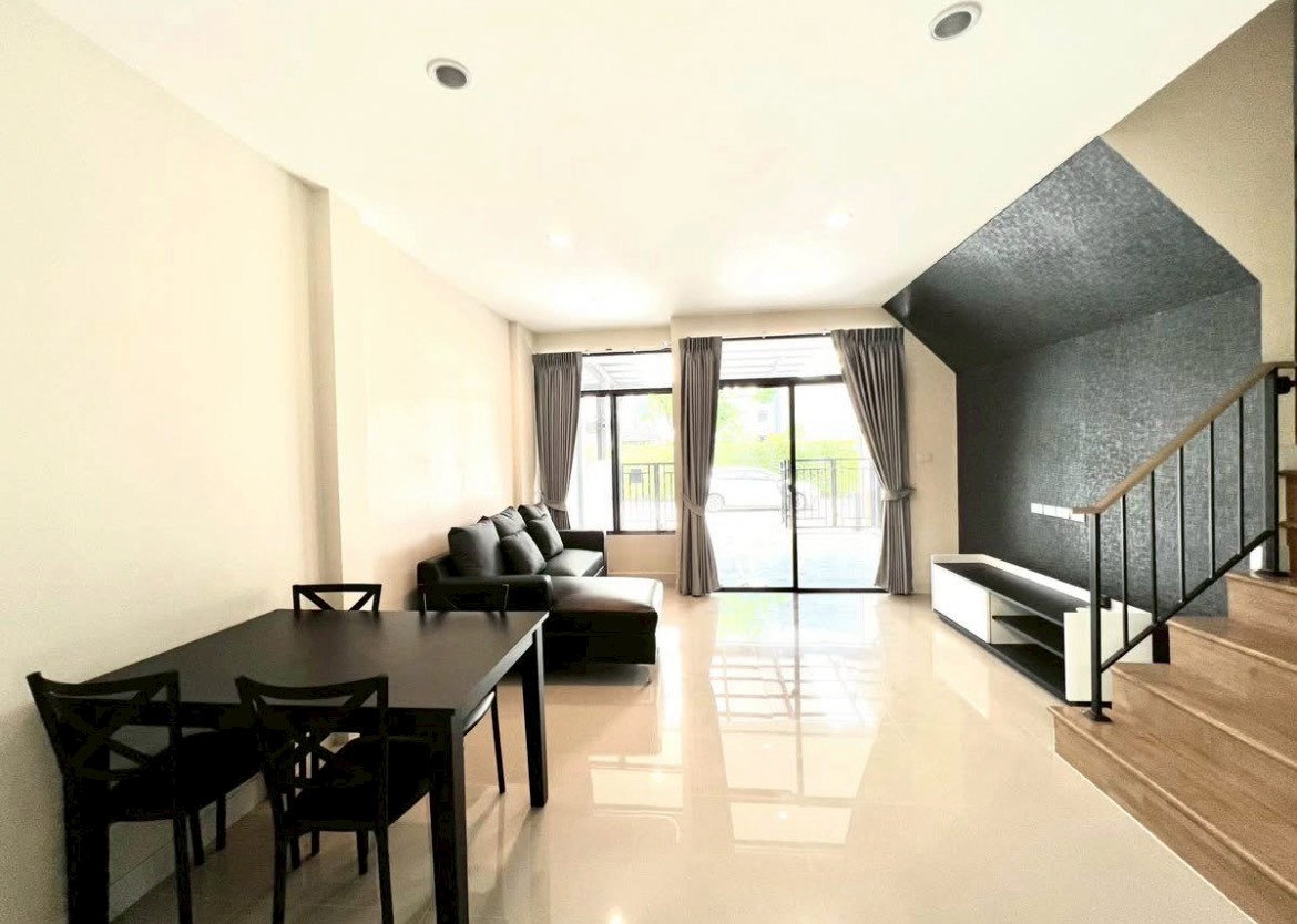 รูป ME2500031 ให้เช่าทาวน์โฮมพรีเมียมบ้านใหม่ Verve พระราม 9 พร้อมอยู่ - รูปที่ 3/19