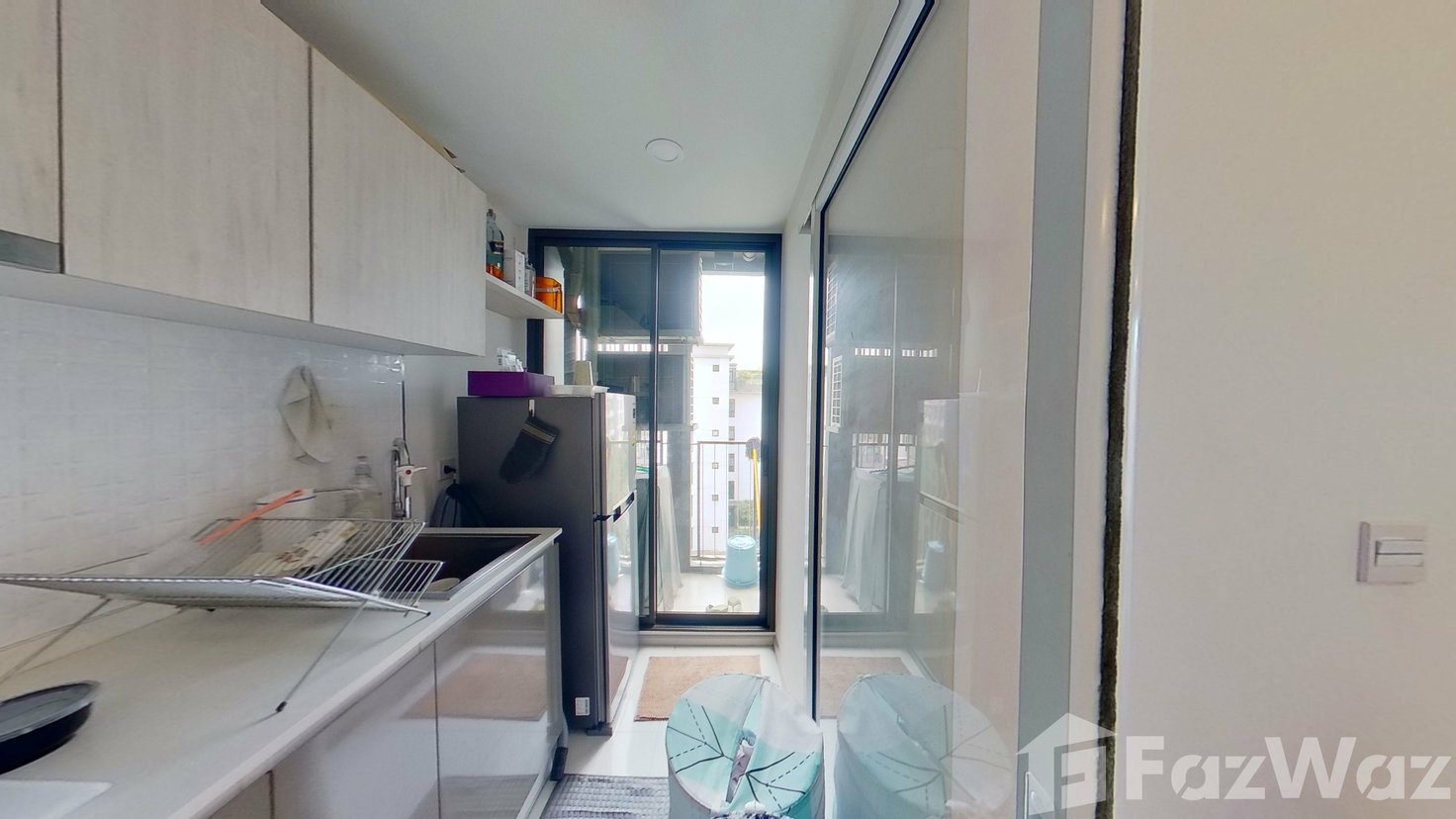 รูป 40 sqm corner unit 1 bed 1 bath closed to Punnawithi Station 620310 - รูปที่ 8/8