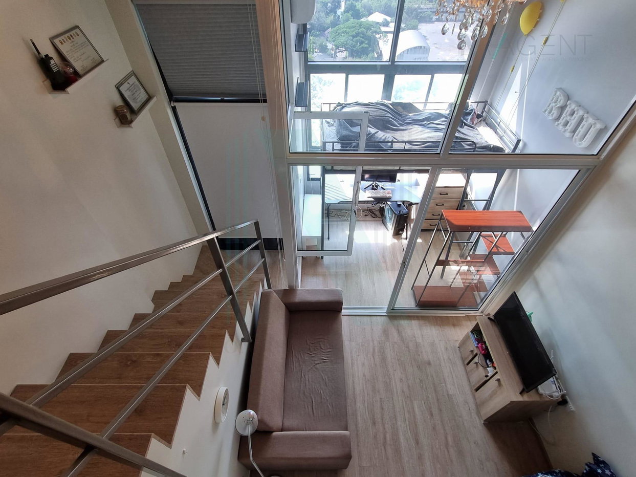 รูป 🔺 ให้เช่าคอนโด ไอดีโอ พระราม 9-ตัดใหม่ อาคาร 1 ชั้น 20 Duplex ขนาด 37.00 ตรม ใกล้ ใกล้ Foodland รามคำแหง - รูปที่ 6/8