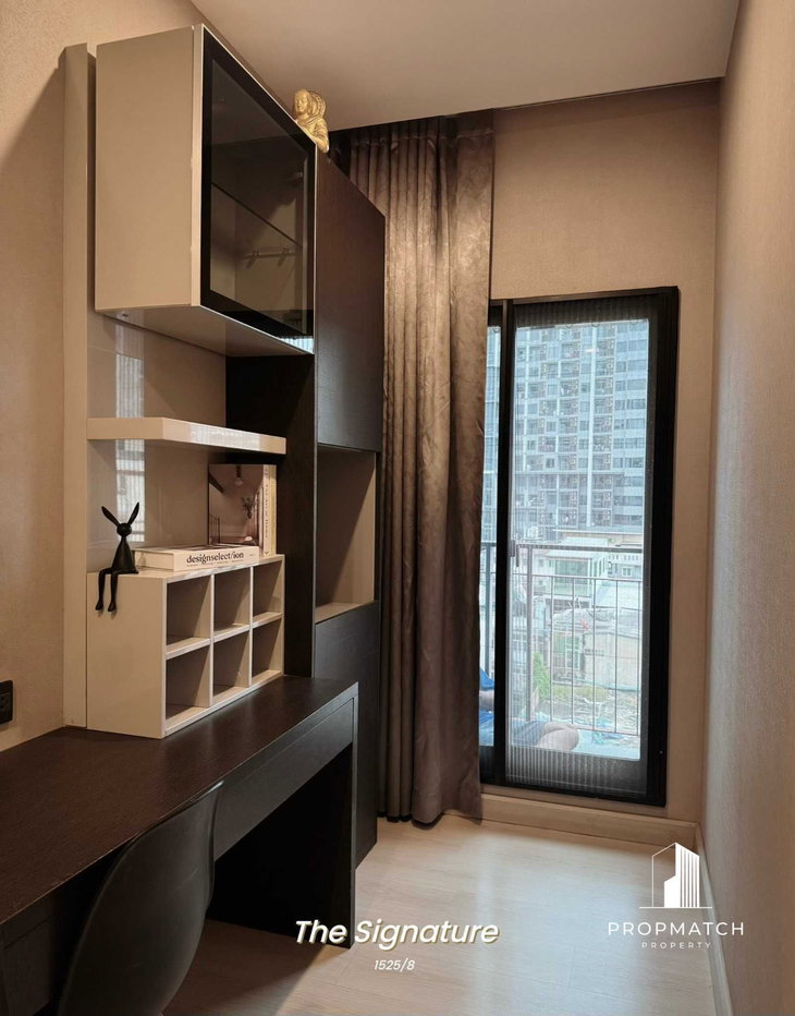 รูป ✨Flash Deal ✨The Signature by URBANO (2Bed 1Bath 48SQM.) พร้อมอยู่ ! เพียง 28,000 บาทต่อเดือน Tel.0981315848 @propmatch - รูปที่ 4/20