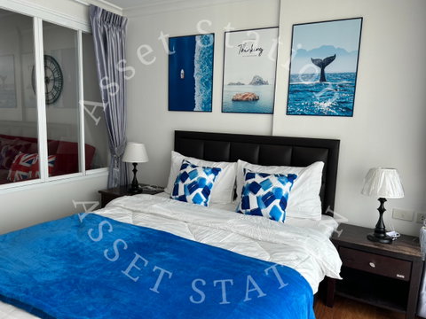 🏢 Grand Park View Asoke condo for rent, fully furnished, ready to move in 💎 | MRT Phetchaburi 🏙️