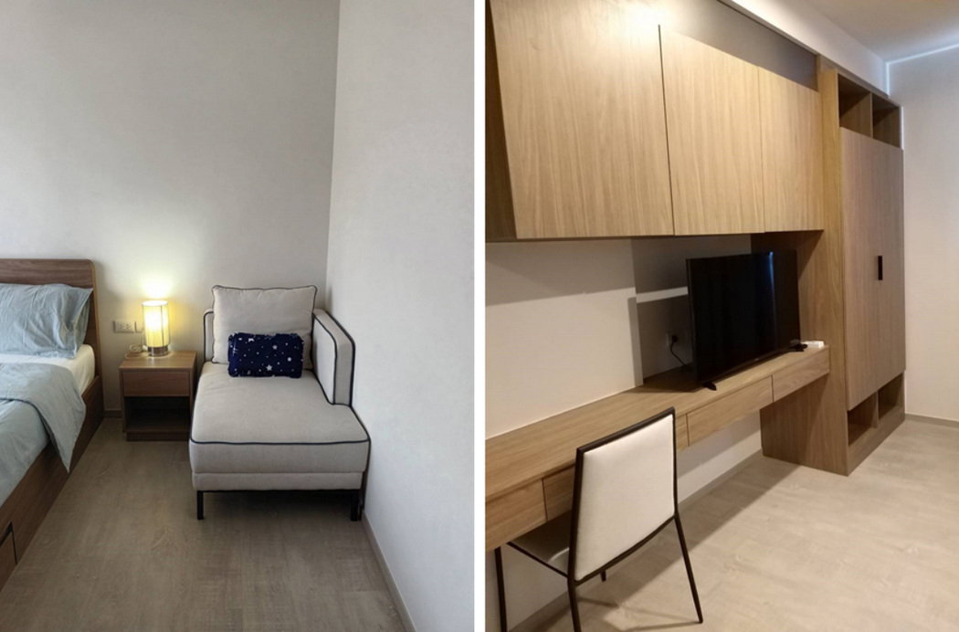 รูป Call : 086-008-8673 Condo La Casita Hua Hin ใกล้หาดหัวหิน ขนาด 27 ตารางเมตร 1 ห้องนอน ชั้น4 ทิศเหนือ ตึกD ตกแต่งครบพร้อมอยู่ - รูปที่ 2/13
