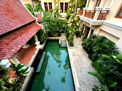 Houses for rent Sattahip Chonburi : Single house for rent, View Talay Marina (3 bedrooms, 5 bathrooms)