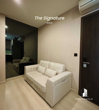 ✨Flash Deal ✨The Signature by URBANO (2Bed 1Bath 48SQM.) พร้อมอยู่ ! เพียง  28,000 บาทต่อเดือน Tel.0981315848 @propmatch