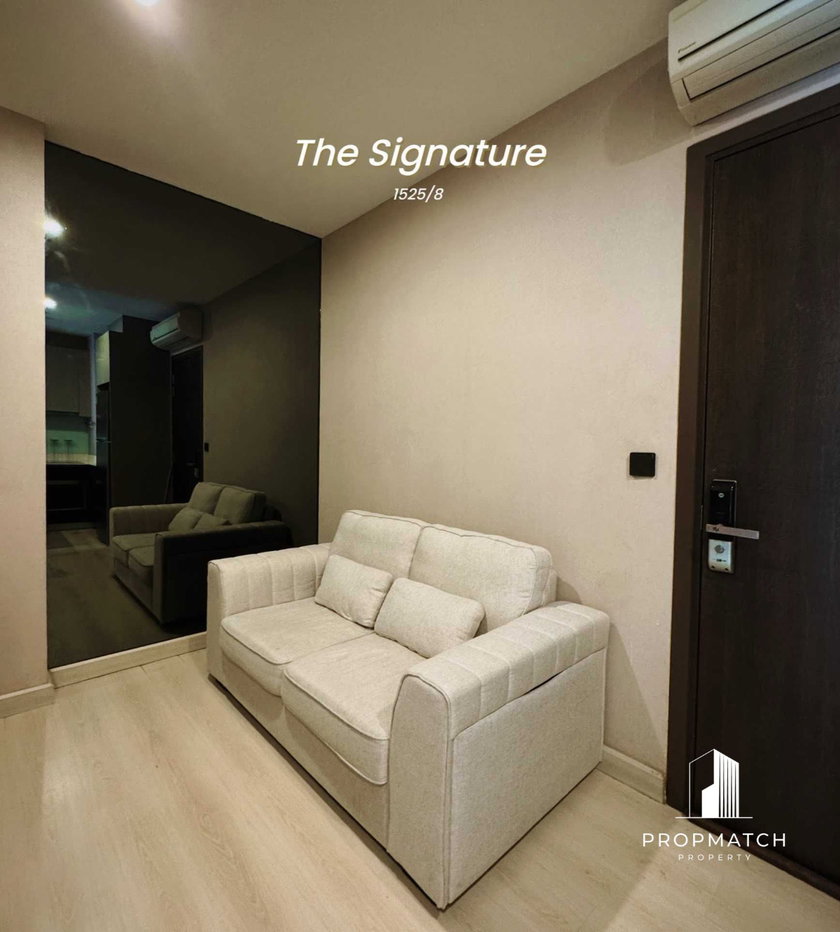 รูป ✨Flash Deal ✨The Signature by URBANO (2Bed 1Bath 48SQM.) พร้อมอยู่ ! เพียง 28,000 บาทต่อเดือน Tel.0981315848 @propmatch - รูปที่ 1/20