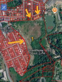 ที่ดินเปล่า+บ้านเดี่ยว 2 หลัง ภูเก็ต