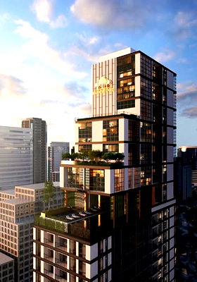 ขายคอนโด : ขายด่วน! The Lofts Asoke — ห้อง Loft ชั้น 33 วิวเมือง 