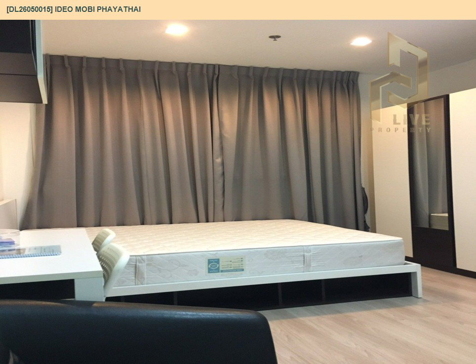 รูป DL26050015 ให้เช่าคอนโด ไอดีโอ โมบิ พญาไท (IDEO Mobi Phayathai) ใกล้ BTS พญาไท พร้อมเข้าอยู่ โทรด่วน 0653619502 LineID @897iyzll - รูปที่ 6/11