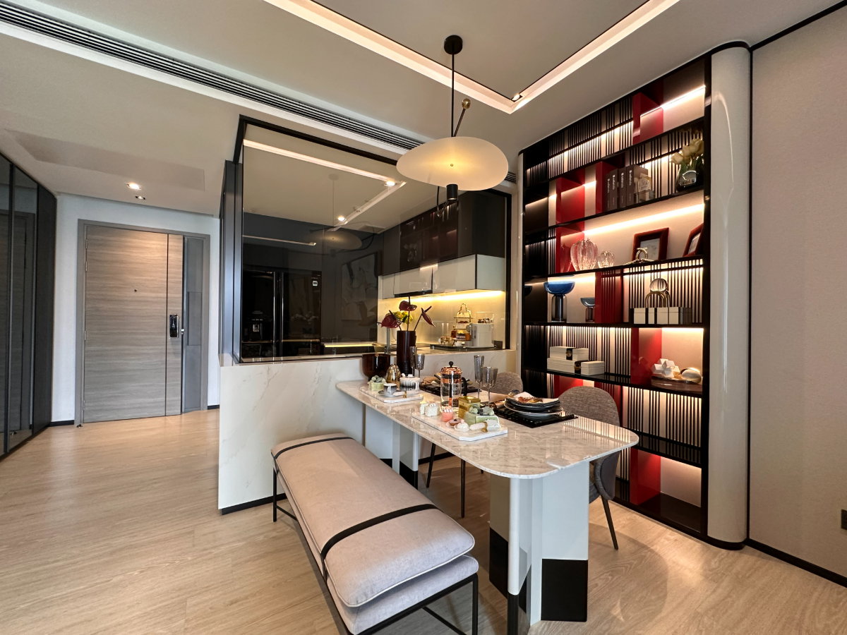 รูป The Room Sukhumvit 38 พื้นที่ 90 ตร.ม. พร้อม 2 ห้องนอน 2 ห้องน้ำ ใช้งานเป็นสัดส่วน - รูปที่ 5/17