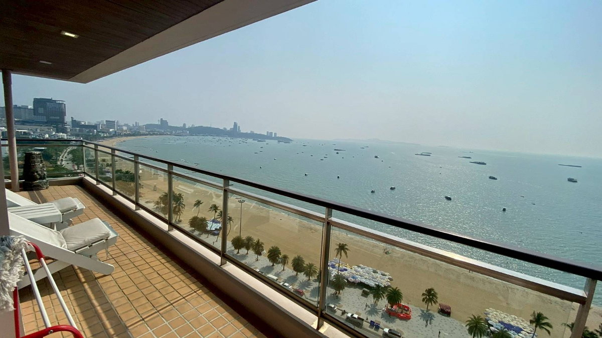 ⛵ Northshore ⛵ Sea view / 19F / 2bedrooms >> THB90,000/month彡