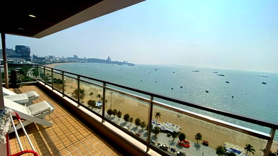 Condos for rent Central Pattaya Road : ⛵ Northshore ⛵ Sea view / 19F / 2bedrooms >> THB90,000/month彡