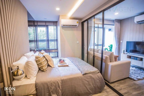 รูปภาพ 🔺 For Rent Condo IKON SUKHUMVIT 77 Building A, Floor 4,1 bed room, Room size 30 sqm
