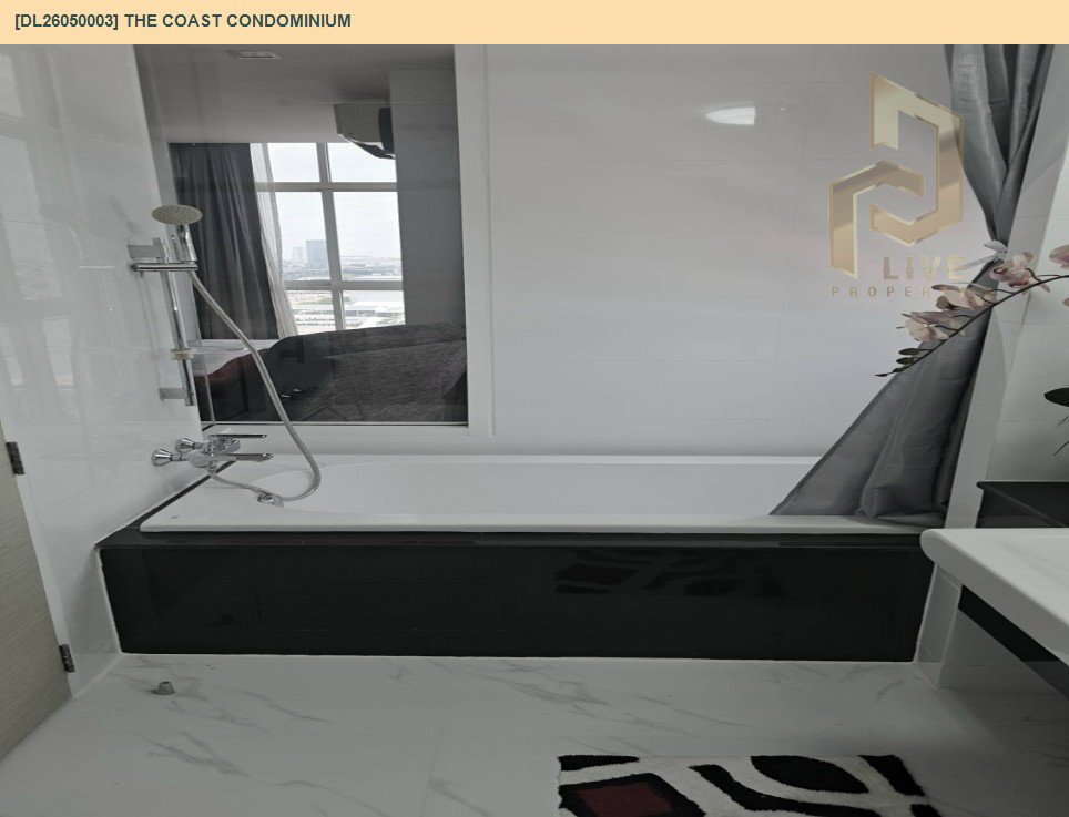 รูป DL26050003 ให้เช่าคอนโด เดอะ โคสต์ คอนโดมิเนียม (The Coast Condominium) ใกล้ BTS บางนา พร้อมเข้าอยู่ โทรด่วน 0614453194 LineID @162cjixi - รูปที่ 9/16
