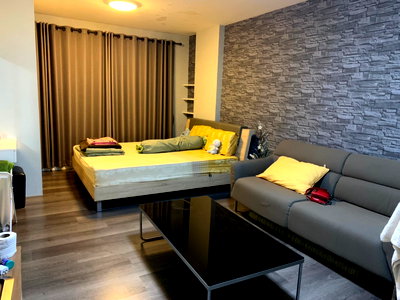 Condos for rent Bang Bo Hospital : Condo for rent [D condo campus resort bangna] Furniture + appliances completely, Ready move in🔥🔥