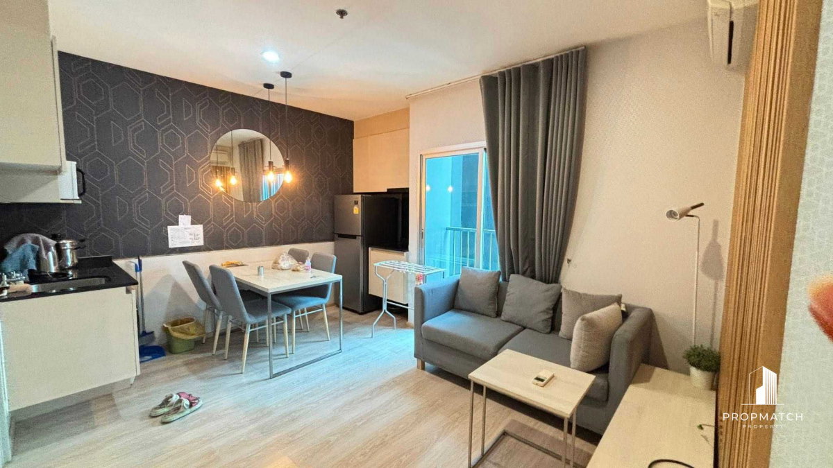 รูป PM034870✨Flash Deal ✨Noble Revolve Ratchada 1  (2Bed 2Bath 53SQM.) พร้อมอยู่ ! เพียง  30,000 บาทต่อเดือน Tel.0981315848 @propmatch - รูปที่ 3/8