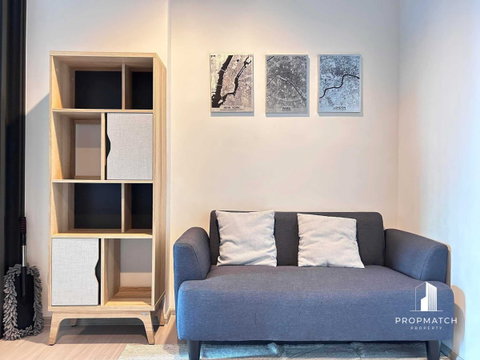 PM022582 ✨Flash Deal ✨ Life Asoke-Rama 9 (1Bed 1Bath 33 SQM.) พร้อมอยู่ ! เพียง 18,000 บาทต่อเดือน Tel.0981315848 @propmatch