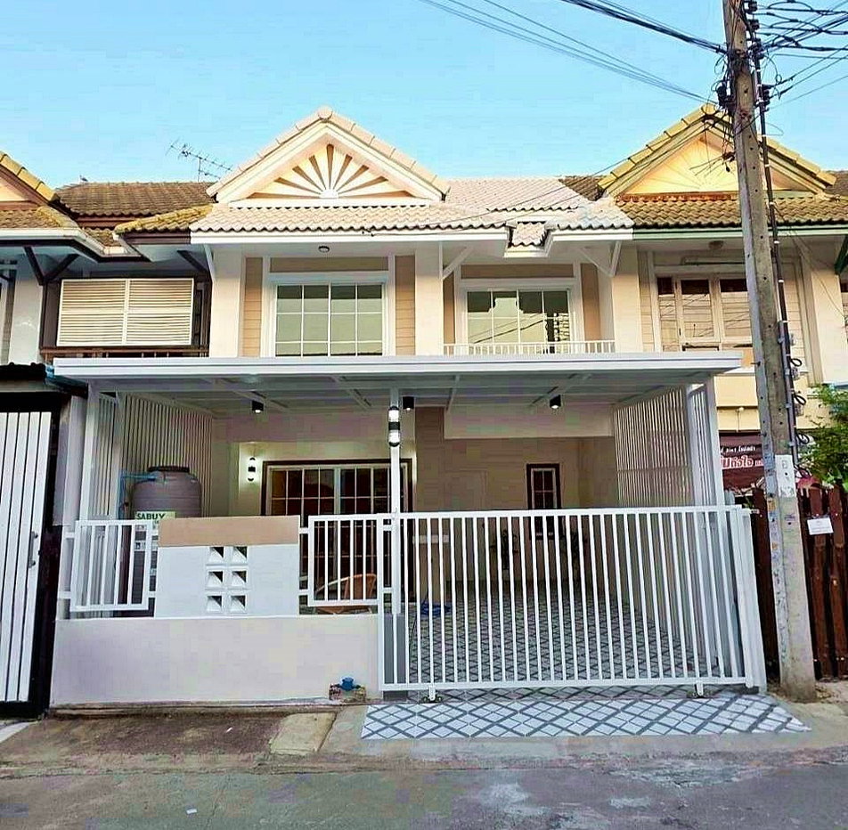 รูป บ้านสวย หลังบ้านไม่ชนใคร ใกล้เซ็นทรัล เวสเกต  #หมู่บ้านพฤกษา 18/1  บางใหญ่  ทาวน์เฮ้าส์ 3 ห้องนอน  ใกล้ MRT สถานีบางใหญ่ - รูปที่ 1/22