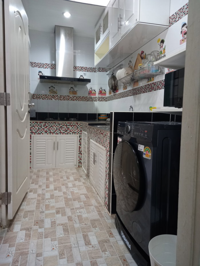 รูป 🏡TH151 | ให้เช่าทาวน์โฮมหลังมุม (หน้ากว้าง 9 ม.) The Town เพิ่มสิน 1 อารมณ์บ้านเดี่ยว เฟอร์ฯ ใหม่ ฟรี Wi-Fi! - รูปที่ 9/9