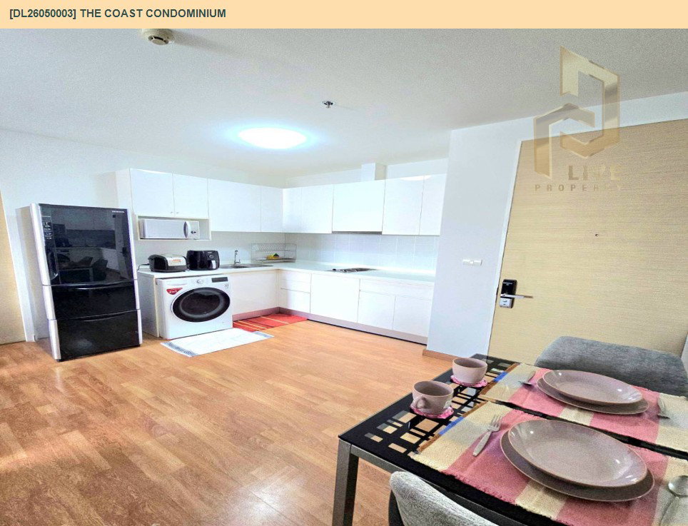 รูป DL26050003 ให้เช่าคอนโด เดอะ โคสต์ คอนโดมิเนียม (The Coast Condominium) ใกล้ BTS บางนา พร้อมเข้าอยู่ โทรด่วน 0614453194 LineID @162cjixi - รูปที่ 11/16