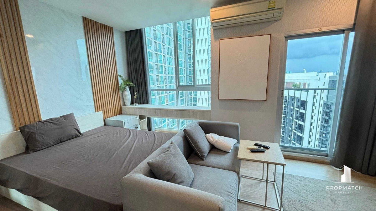 รูป PM034870✨Flash Deal ✨Noble Revolve Ratchada 1  (2Bed 2Bath 53SQM.) พร้อมอยู่ ! เพียง  30,000 บาทต่อเดือน Tel.0981315848 @propmatch - รูปที่ 2/8