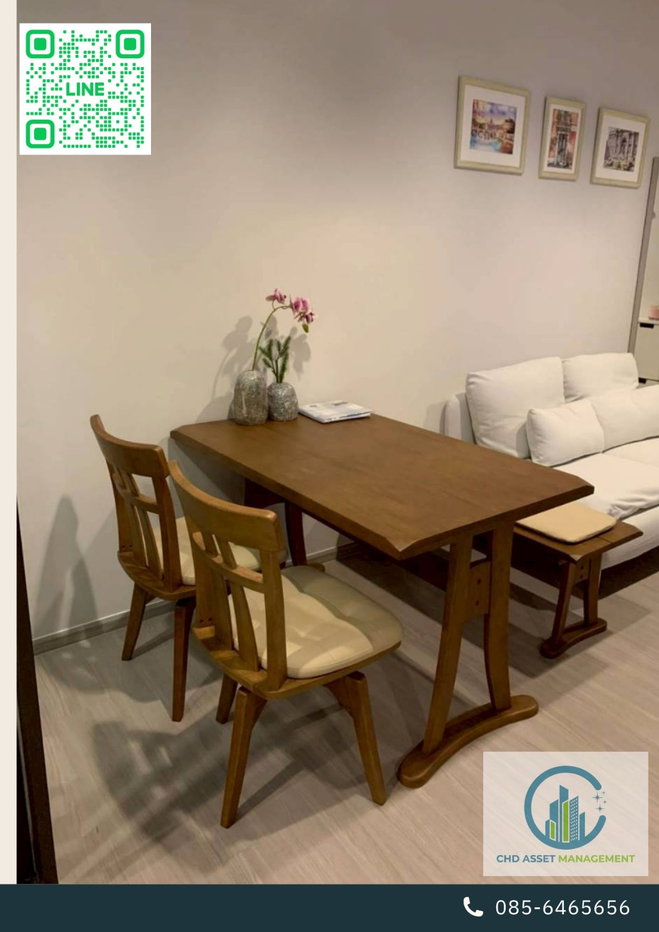 รูป ✨ให้เช่า ไลฟ์ อโศก พระราม 9    🛏️2 ห้องนอน 1 ห้องน้ำ    📏ขนาด 40 ตรม. ชั้น 18 ตึก A - รูปที่ 4/8