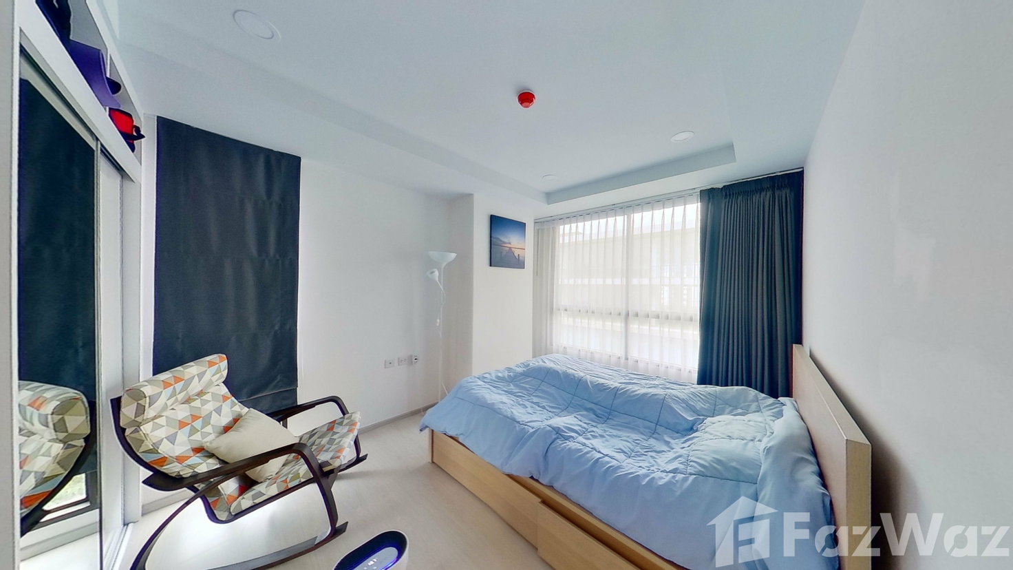 รูป 40 sqm corner unit 1 bed 1 bath closed to Punnawithi Station 620310 - รูปที่ 5/8