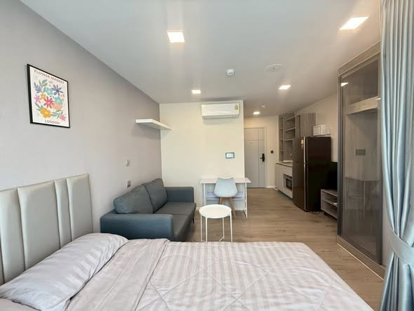 รูป 🔥 ขายพร้อมผู้เช่า  Kave Town Colony (BU) เคฟ ทาวน์ โคโลนี (ม.กรุงเทพ)  ห้องสวยแต่งเต็ม บิวท์อินฉ่ำ  ✨  ทำเลศักยภาพใกล้มหาวิทยาลัยกรุงเทพ - รูปที่ 4/9