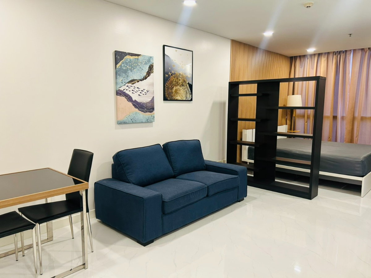 รูป 📍 Studio 38 ตร.ม. ใกล้ BTS พระโขนง  Le Luk Condo 💰 19,000 บาท/เดือน  เดินเพียง 5 นาทีถึง BTS - รูปที่ 5/9