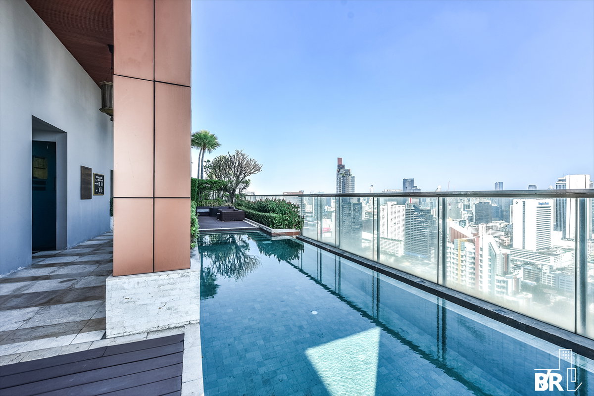 รูป เช่าคอนโด 💚 The Address Sathorn 12 ห้อง1นอน 56ตรม 30k 🛋️ ห้องสวย เฟอร์ครบ ใกล้ BTS เซนต์หลุยส์  - รูปที่ 2/6