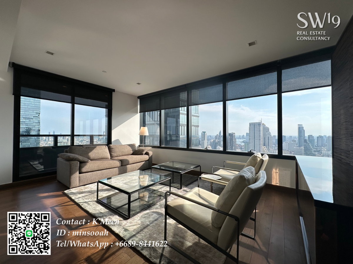รูป 🐶🐱 Rare Item! M Silom 3BR เลี้ยงสัตว์ได้ 100% ชั้นสูง วิวสวยสุดในย่าน สีลม-สาทร ✨ - รูปที่ 1/15