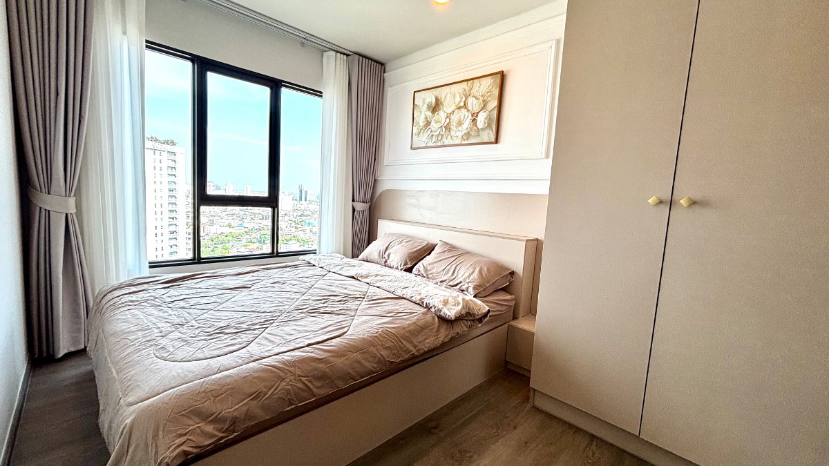 รูป 🔥คอนโดใหม่ พร้อมอยู่ ใกล้ BTS วุฒากาศ เพียง 180 เมตร ‼️Regent home Wutthakat High Flooor 🔥 - รูปที่ 6/12
