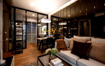 Condos for rent : Brand New 2 Beds Large Room City View Fully furnished Good Location Close To BTS ARI Station 300 M. @ Nue Evo Ari 