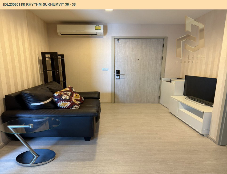 รูป DL23060119 ให้เช่าคอนโด ริทึ่ม สุขุมวิท 36 - 38 (Rhythm Sukhumvit 36 - 38) ใกล้ BTS ทองหล่อ พร้อมเข้าอยู่ โทรด่วน 0653619502 LineID @897iyzll - รูปที่ 9/16