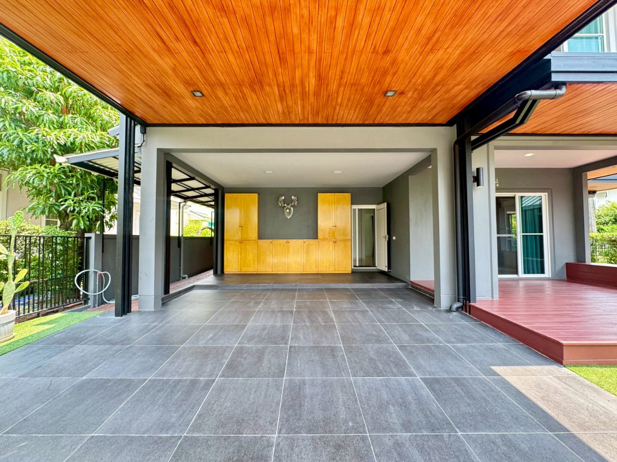 รูป ขายบ้านเดี่ยว ชัยพฤกษ์ รามอินทรา-วงแหวน แปลงมุม 4 ห้องนอน 4 ห้องน้ำ 2 ห้องอเนกประสงค์ 2 ห้องครัว พื้นที่ใช้สอยกว่า 220 ตร.ม. ตกแต่งสไตล์โมเดิร์น - รูปที่ 8/35
