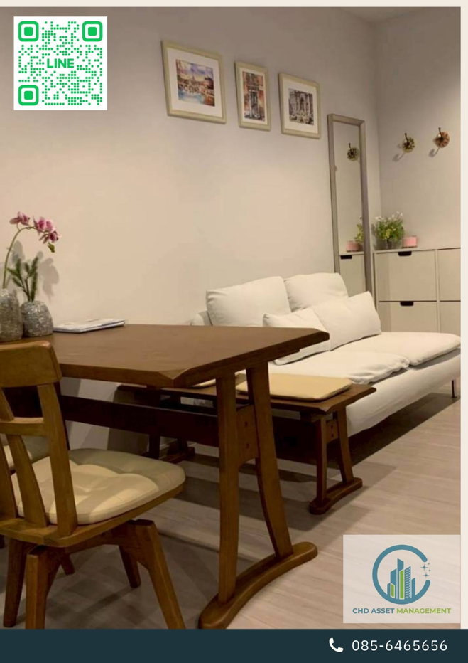 รูป ✨ให้เช่า ไลฟ์ อโศก พระราม 9    🛏️2 ห้องนอน 1 ห้องน้ำ    📏ขนาด 40 ตรม. ชั้น 18 ตึก A - รูปที่ 7/8