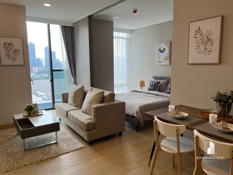 PM037581 ✨Flash Deal ✨ Siamese Exclusive Queens (1Bed 1Bath 35.17 SQM.) พร้อมอยู่ ! เพียง 35,000 บาทต่อเดือน Tel.0981315848 @propmatch