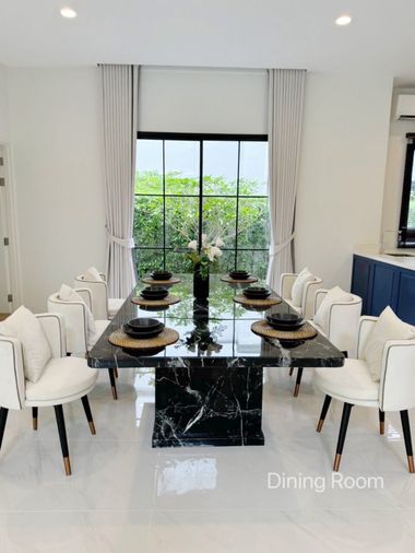 4-bed house for rent, 412 sqm, 121.5 sq wah, Narasiri Phahol - Watcharapol