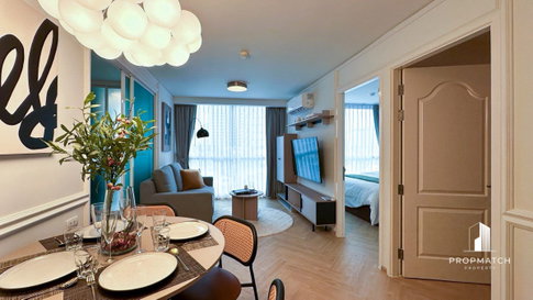 PM037524 ✨Flash Deal ✨ Chateau In Town Phaholyothin 11 (2Bed 1Bath 44 SQM.) พร้อมอยู่ ! เพียง 28,900 บาทต่อเดือน Tel.0981315848 @propmatch