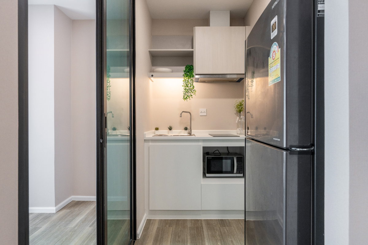 รูป R181📍ขายด่วน Kensington Kaset-Campus 1 Bed Plus ติดรั้ว ม.เกษตร  รีโนเวทใหม่ + เฟอร์ครบ พร้อมอยู่  เพียง 2.79 ล้านบาท - รูปที่ 11/36