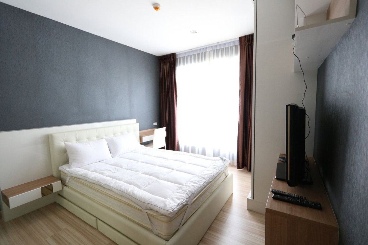 รูป (มีเครื่องซักผ้า ว่าง3มิถุนายน69)ให้เช่าคอนโดHotel Serviced - 1นอน 33.5ตรม. ชั้น5 ไม่โดนแดด - Line:@hac55 - รูปที่ 1/15