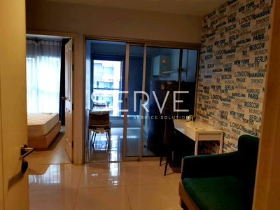 Condos for sale :  1 Bed Large Room  City view Fully furnished Good Location  Close to MRT Phra Ram 9  400 m. @ Aspire Rama 9
