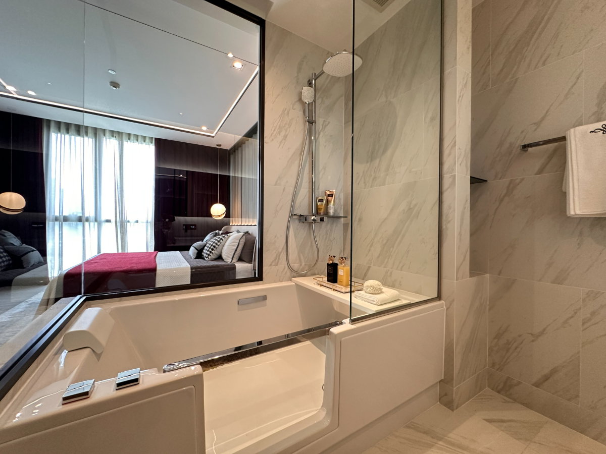 รูป The Room Sukhumvit  2 ห้องนอน 2 ห้องน้ำ บนพื้นที่ 90 ตร.ม. ลงตัวทุกการใช้ชีวิต - รูปที่ 11/17