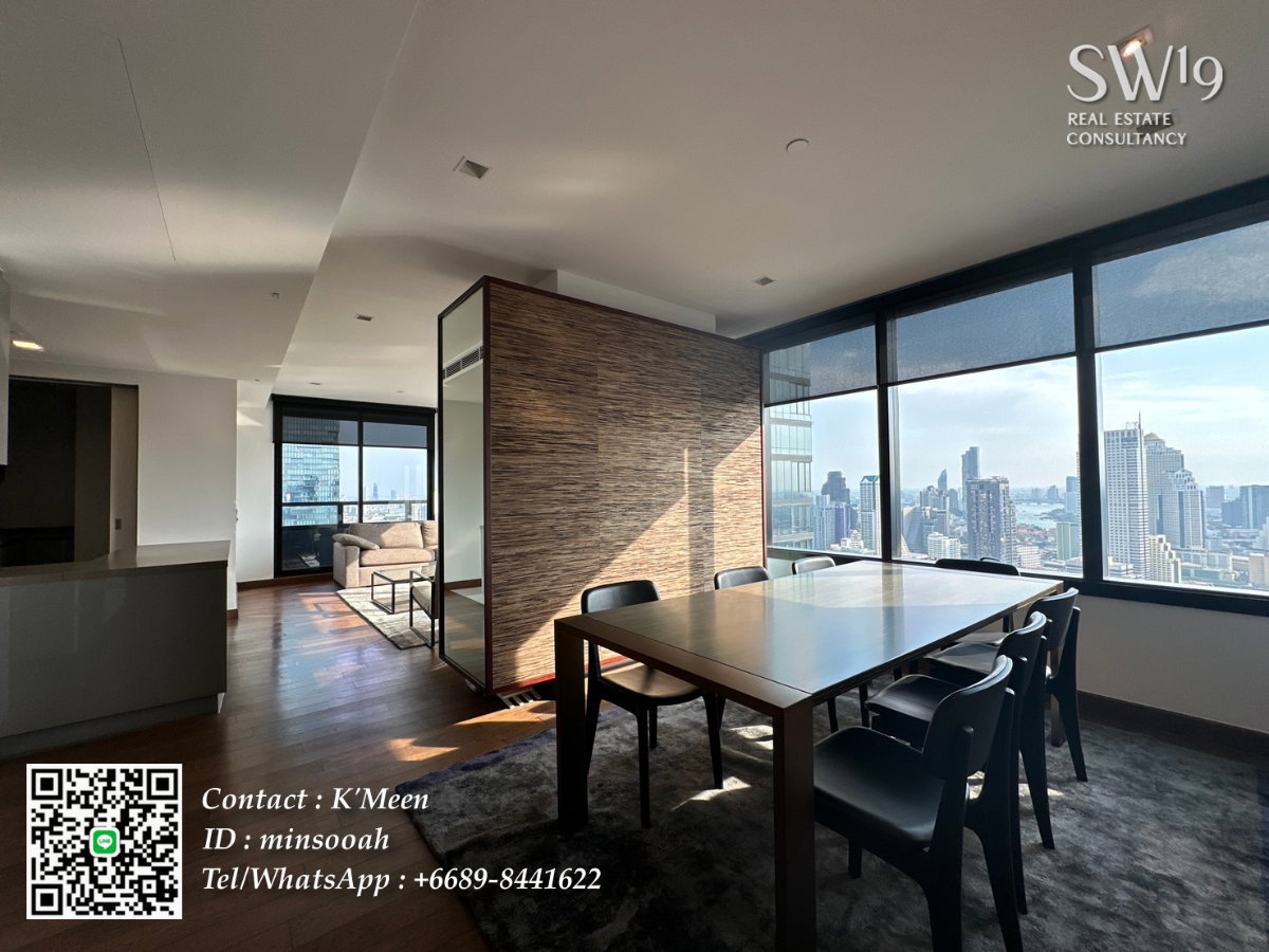 รูป 🐶🐱 Rare Item! M Silom 3BR เลี้ยงสัตว์ได้ 100% ชั้นสูง วิวสวยสุดในย่าน สีลม-สาทร ✨ - รูปที่ 3/15