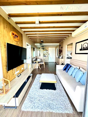 Condos for rent : 🔺 For Rent Condo U DELIGHT RESIDENCE RIVERFRONT RAMA 3 Building 1, Floor 12,2 bed room, Room size 56 sqm