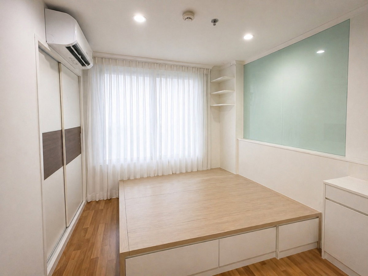 รูป 🔥 ใกล้ BTS พหลโยธิน 0 เมตร 🔥  Lumpini Place Ratchayothin  / 1 ห้องนอน AON248 - รูปที่ 3/6