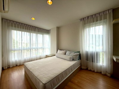 Condos for rent MRT Nonthaburi Civic Center : Vio Khae Rai  4th Floor | 1 Bedroom, 1 Bathroom, 1 Living Room | 35 sq.m.  Rent: 10,000 THB/month  Line ID: @wealth.co