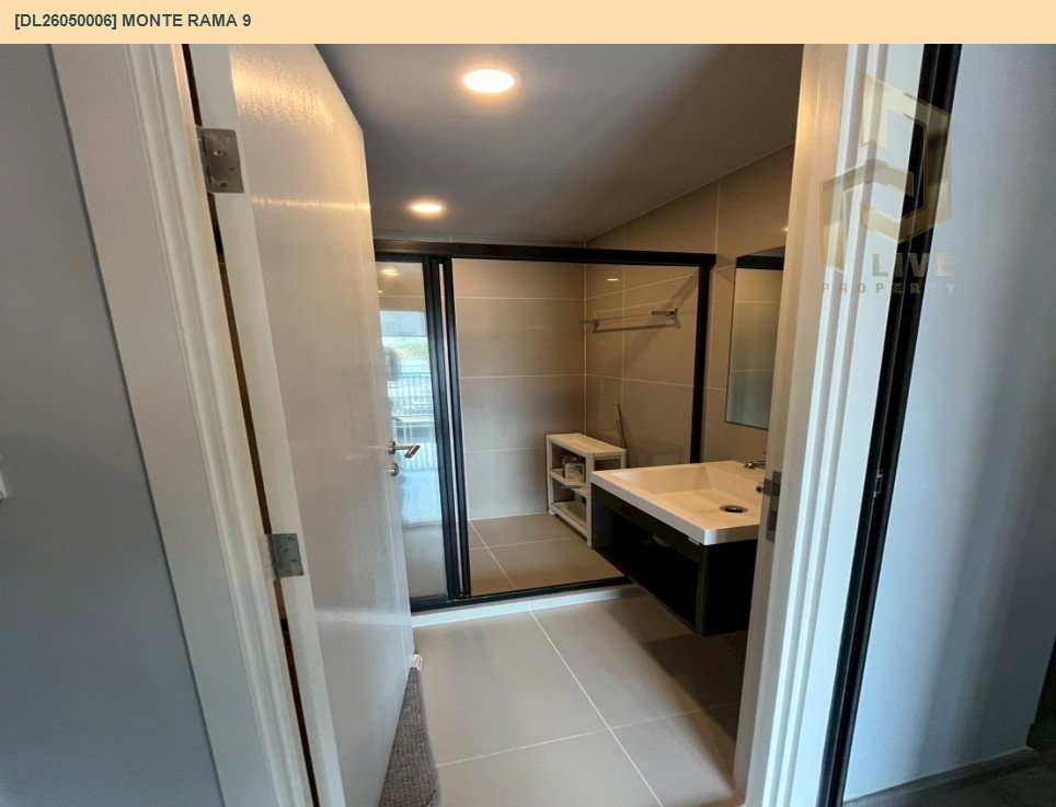 รูป DL26050006 ให้เช่าคอนโด มอนเต้ พระราม 9 (Monte Rama 9) ใกล้ สายสีส้ม พร้อมเข้าอยู่ โทรด่วน 0614453194 LineID @162cjixi - รูปที่ 7/9