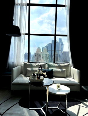 Condos for rent : 🎊 For Rent Condo KNIGHTSBRIDGE PRIME SATHORN Building 1, Floor 42,Duplex, Room size 38 sqm